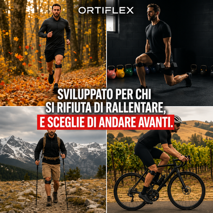 OrtiFlex™ Fascia rotulea mirata per ginocchio