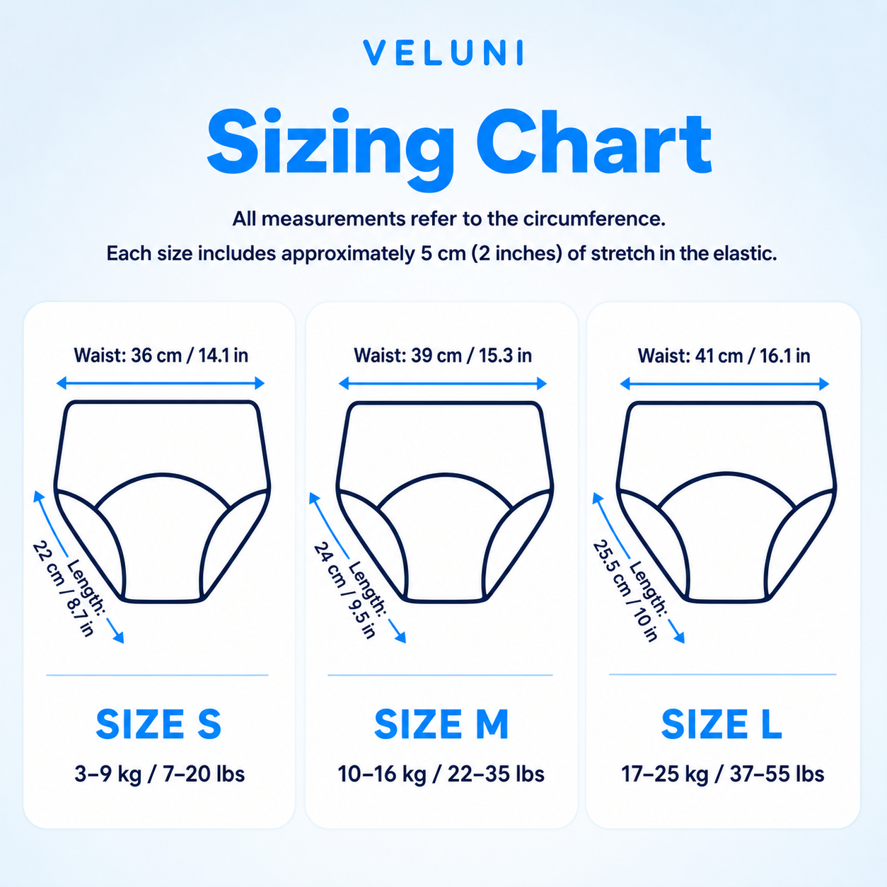 Veluni™ Potty Training Pants